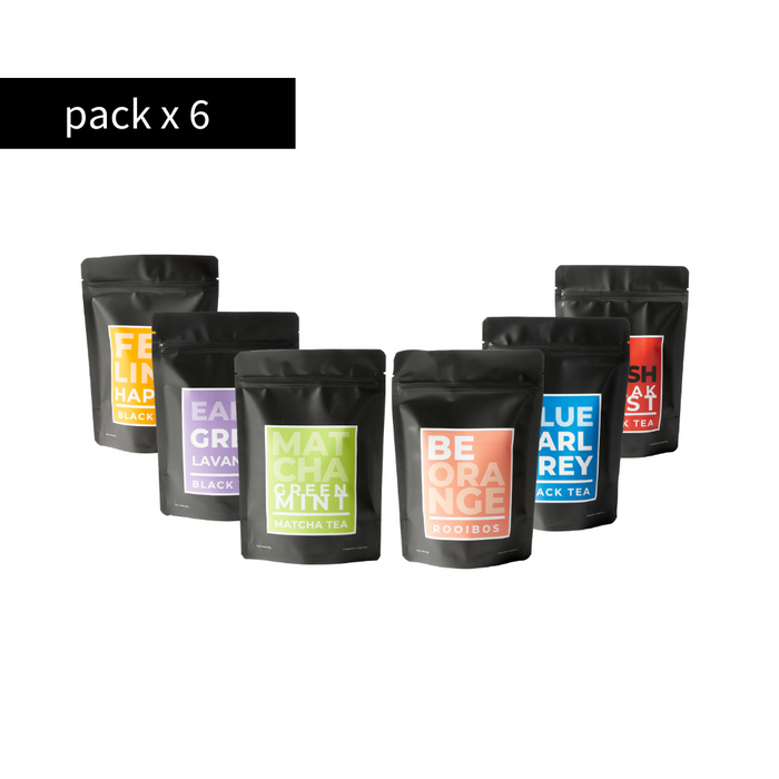 Pack x6 Doypacks de Té en Hebras - Armalo Como Quieras