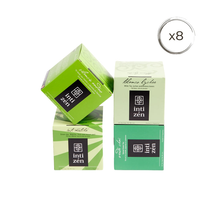 Combo Green - Pack x8 | Té Verde