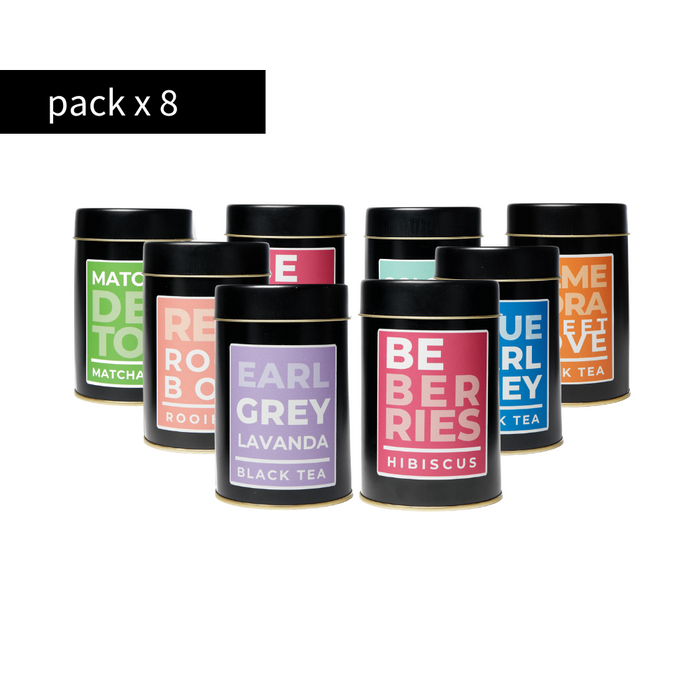 Pack x8 Latas de Té en Hebras 80g - Armalo Como Quieras