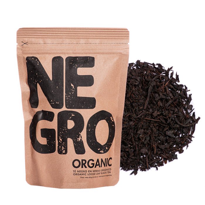 Té Negro Orgánico 80g - doypack - hebras