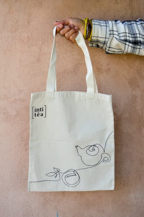 Tea Time To Go | Termo KINTO Day Off Tumbler + 12 pirámides + Tote bag