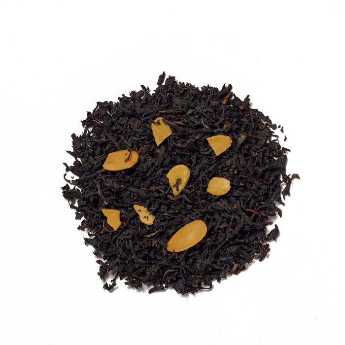 Almendra Sweet Love - Té Negro con Almendras, Vainilla y Miel - lata mediana - hebras - sueltas