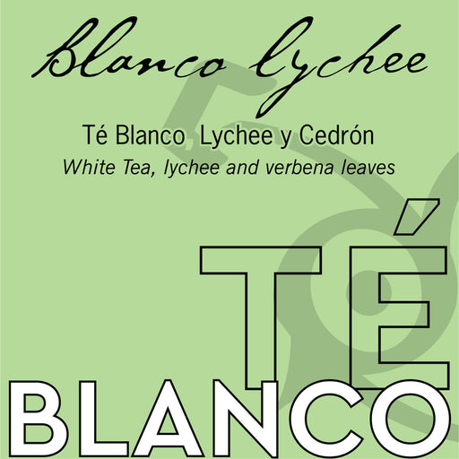 Blanco lychee - Té Blanco, Lychee y Cedrón - 15 saquitos 