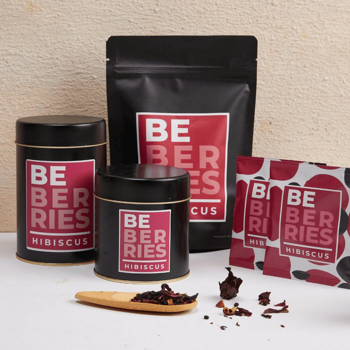 Be Berries - Infusión de frutas del bosque - hibiscus - doypack 68gr - hebras - lifestyle