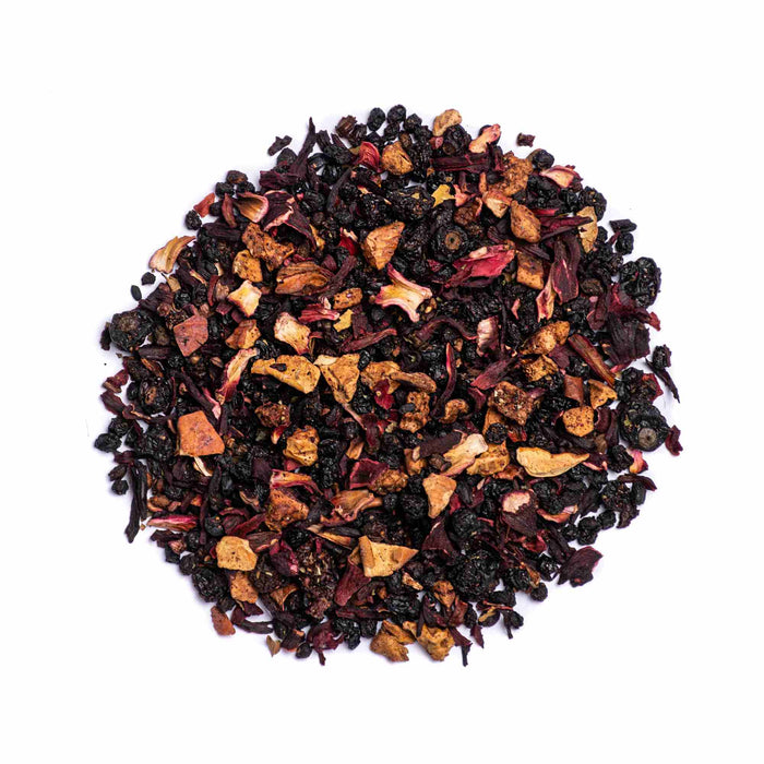 Be Berries - Infusión de frutas del bosque - hibiscus - doypack 68gr - hebras - sueltas