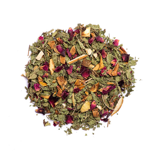 Infusión de Cedrón, flores de naranjo y pétalos de rosa - Be Relax - doypack 62gr - hebras - sueltas