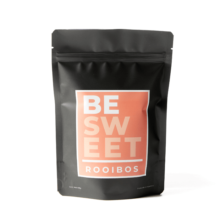 Be Sweet - Infusión Rooibos y Vainilla - doypack 68gr - hebras - adelante