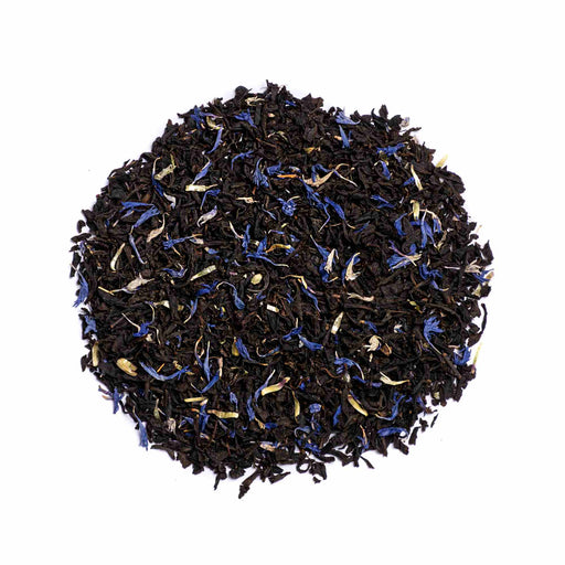 Blue Earl Grey - Té Negro de Ceylon Orgánico con Bergamota -  Doypack 62gr - hebras - sueltas
