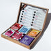 inti hebras - variedad- piramides - caja - sobre - saquito