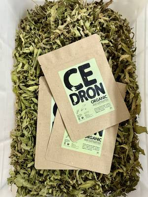 Cedrón orgánico - doypack 17gr - hebras - lifestyle - infusión - té