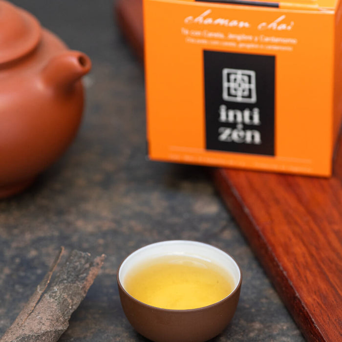 Chaman Chai - Té negro de la India con Canela, Jengibre y Cardamomo - 15 saquitos - lifestyle
