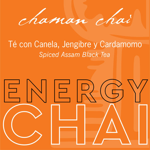 Chaman Chai - Té negro de la India con Canela, Jengibre y Cardamomo - 15 saquitos 