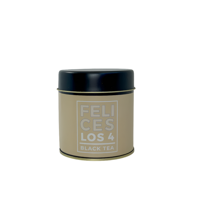 Felices Los 4 - Té Negro con Frutos Rojos, Ciruelas y Chocolate - lata 30gr
