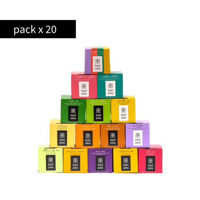 Pack x20 Cajas de Té en Saquitos - Armalo Como Quieras