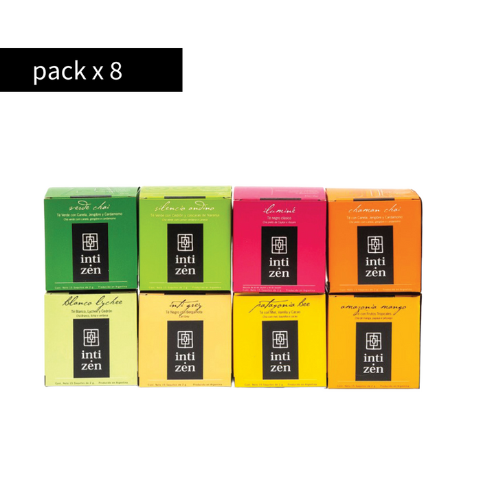 Pack x8 Cajas de Té en Saquitos - Armalo Como Quieras