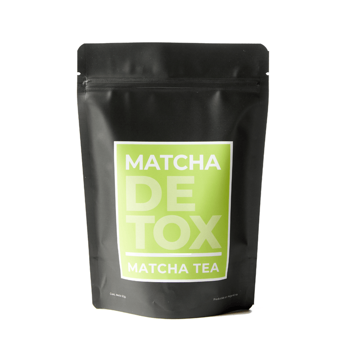 Matcha Detox - Té Verde con Matcha, Jengibre y Cascaritas de Limón - doypack 62gr - hebras - adelante