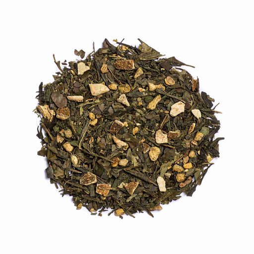 Matcha Detox - Té Verde con Matcha, Jengibre y Cascaritas de Limón - doypack 62gr - hebras - sueltas