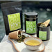 Matcha Green Mint  - Té Verde de Japón con Menta y Peras - lata mediana- hebras - lifestyle