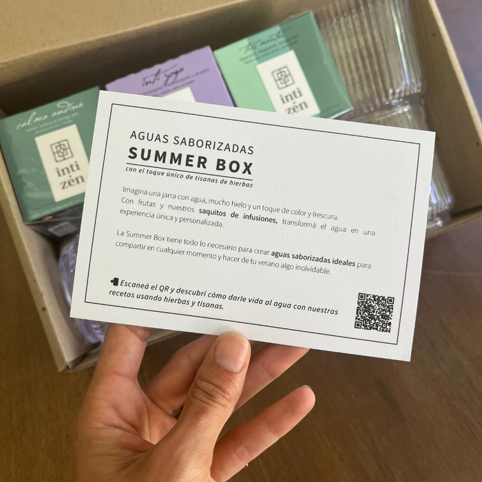 SUMMER BOX - Aguas saborizadas