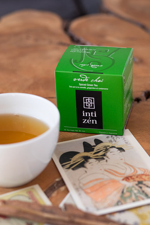 Verde Chai - lifestyle - Té Verde de Oriente con Canela, Jengibre y Cardamomo