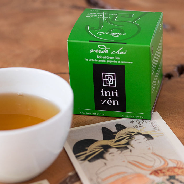 Verde Chai - lifestyle - Té Verde de Oriente con Canela, Jengibre y Cardamomo
