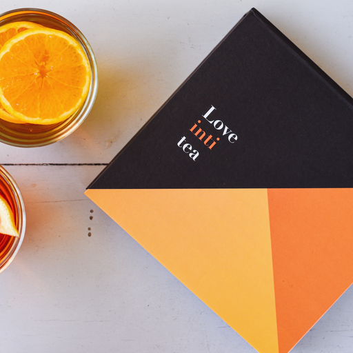 Love Inti Tea - Box - cerrada - naranja