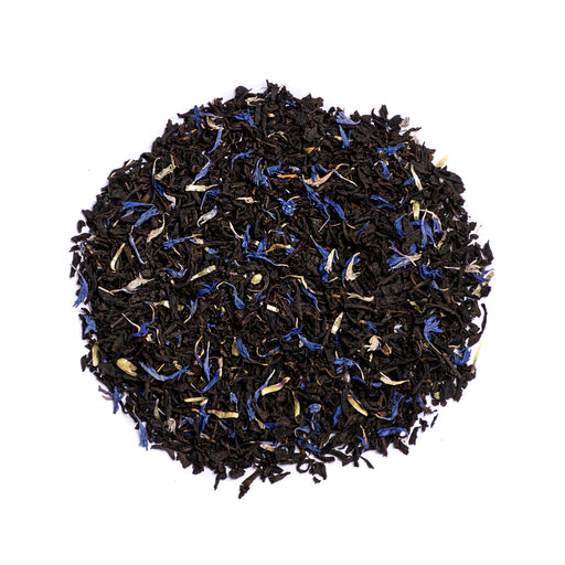 Blue Earl Grey - Té Negro de Ceylon Orgánico con Bergamota - hebras