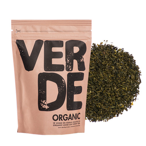 Té Verde Orgánico 80g - doypack - hebras