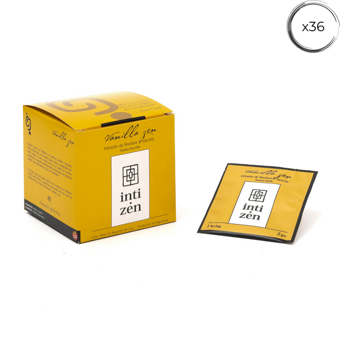 Vanilla Zen - 36 saquitos - Infusión de Rooibos & Vainilla