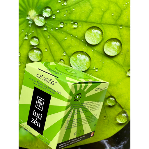 Inti Matcha - 15 saquitos - Té verde de Japón, Matcha, Yuzu cítrico y limón - planta